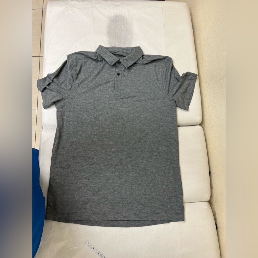 Lululemon Gray men’s Polo Shirt